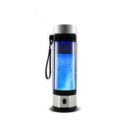 유리제 수소 병 Ionizer 350ml 휴대용 높은 농도 부정적인 이온