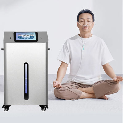 6000ml 용량 110-240V 전압에서 효과적인 PEM 치료를 위한 수소 흡입 기계