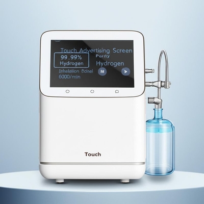 터치 광고 화면 99.99% 순수성 수소 흡입기 6000ml/min
